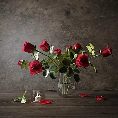 Red roses