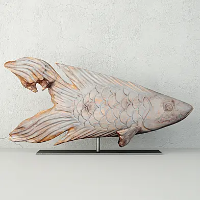 Erwinville Decorative Wooden Fish Decor