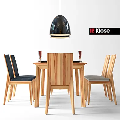 Klose K 9, chair S-16, table T22