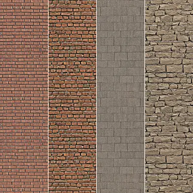 Bricks Set Material