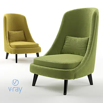 Hamilton Conte Paris. CHARLOTTE chair