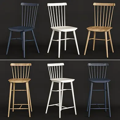 Serena Lily chair and bar stool