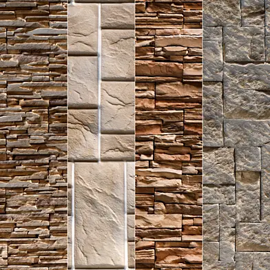 Stone Walls set 17