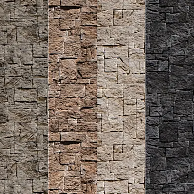 Stone Walls set 3 - Vray Material