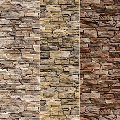 Stone Walls set 4 - Vray Material
