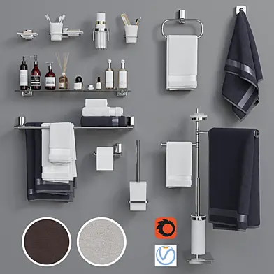 Decorative set for a bathroom 7