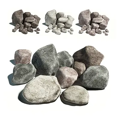 Stones, L03 (group of 10 types)