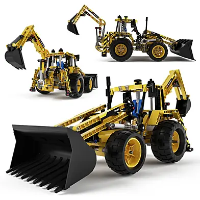 Lego Technic Backhoe Loader