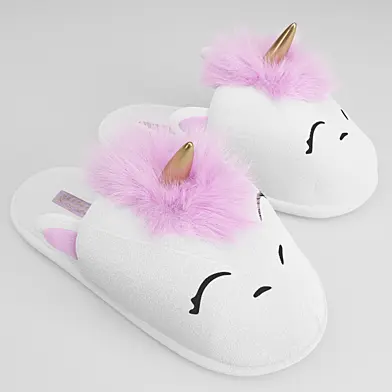 Unicorn Home Slippers Zara Home