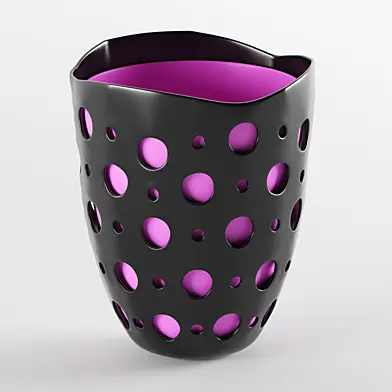 Cute trash bin