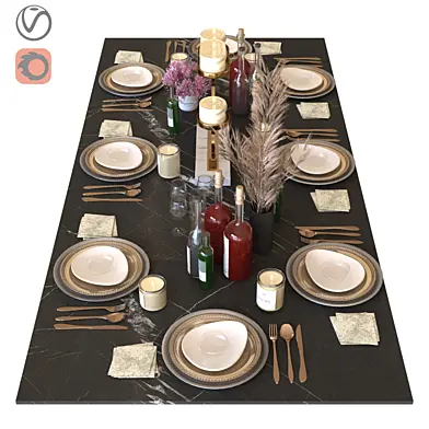 dining table setting 003