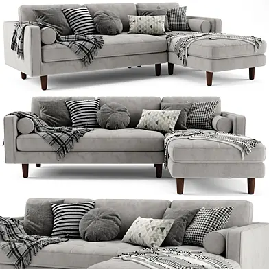 Article Sven Chaise Longue Sofa
