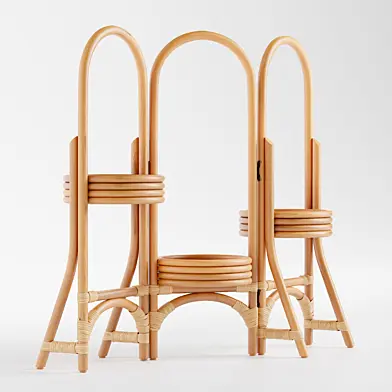 Rattan Plant Stand