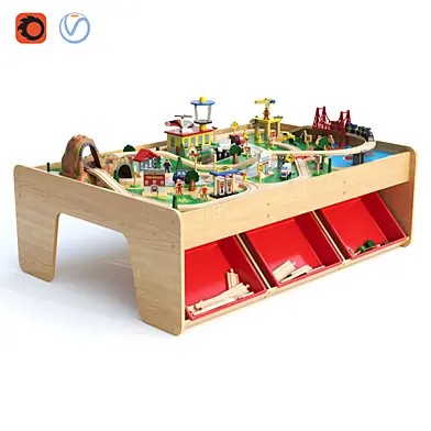 KidKraft toy railway