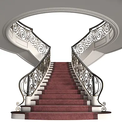 Mansion staircase