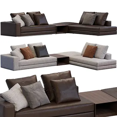 Sofa hamilton by minotti