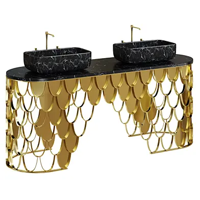 NEWTON WASHBASIN by Brabbu
