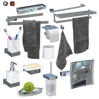 GROHE Selection Cube Accessory Set (13 pcs)