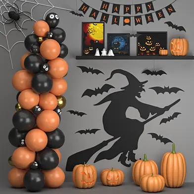 Halloween Decorations Set