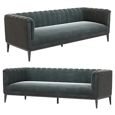 Raffles sofa gray Eichholtz