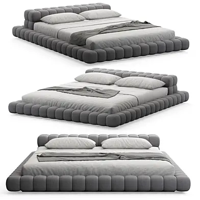 OM Aatom Qubo Bed Long Low Base 2 rows