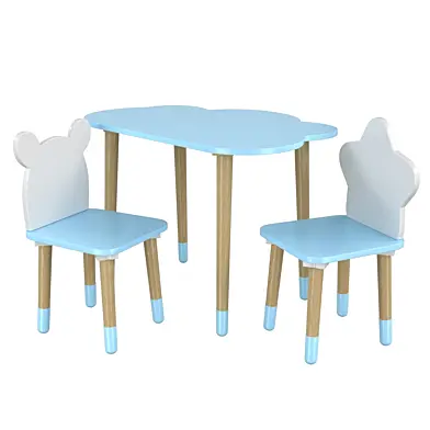 Children's table and chairs Dimdom Kids set 1