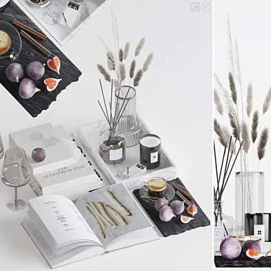 Decorative coffee table set - 03