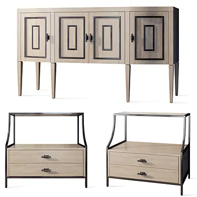 Chest of drawers bedside table Midtown Universal