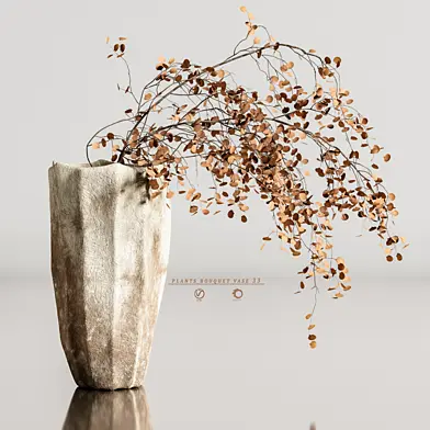plants bouquet vase 33