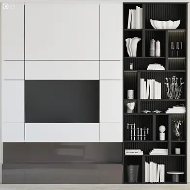 TV wall composition - 01