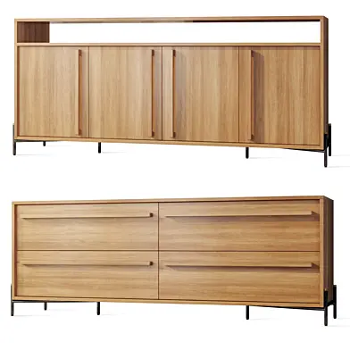 Chest of drawers sideboard TV stand Outline Teak House