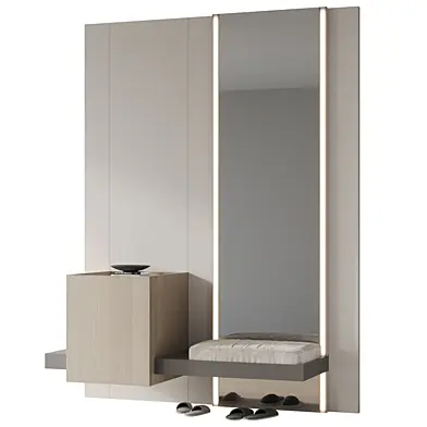 Furniture in the hallway with filling 02