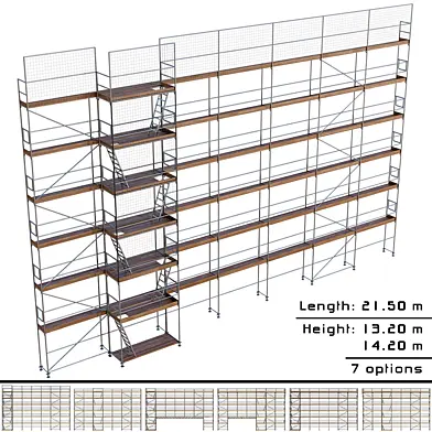 Scaffolding platform
