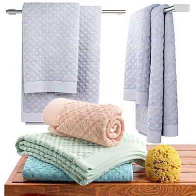 A set of folded towels from Pinterest _ Folded Towels Set 2
