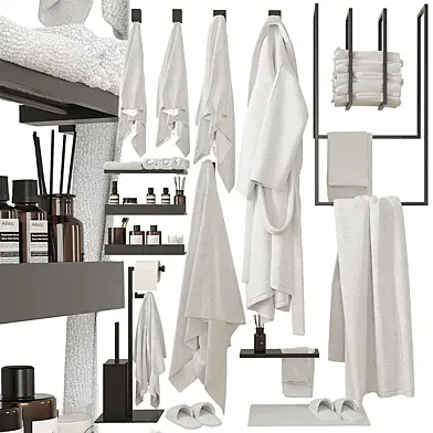 Decorative set for bathroom 208