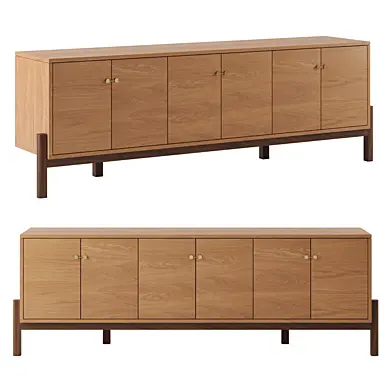 Kyra Media Console Table by Lulu and Georgia