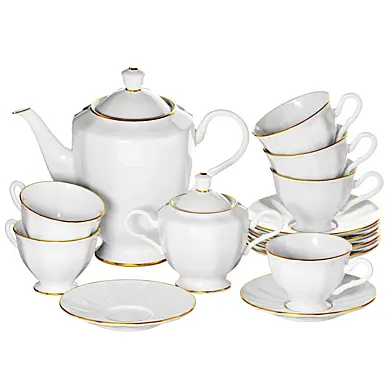 Tea set Nega Gold ribbon