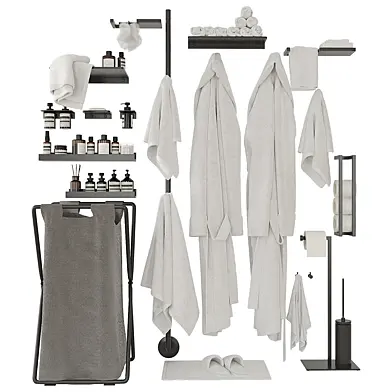 Decorative set for the bathroom 302