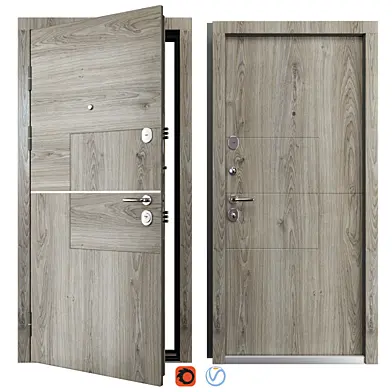 Entrance metal door Quadro (Berez)