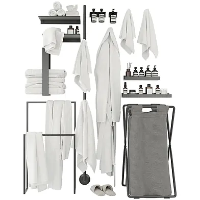 Decorative set for the bathroom 304