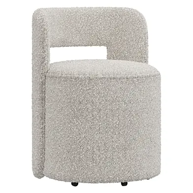 Dantone Home chair on wheels Theo