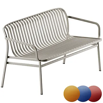 Kano Steel Small Sofa by Babel D
