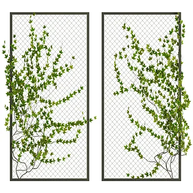 Fence with Ivy v19