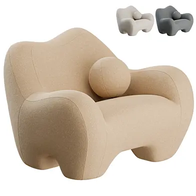 Gummy Lounge Chair by Toogood