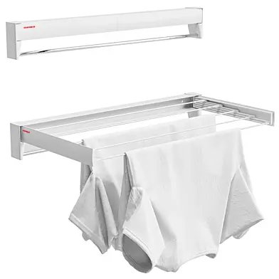 Wall-mounted clothes dryer Leifheit Telegant 36 Protect Plus