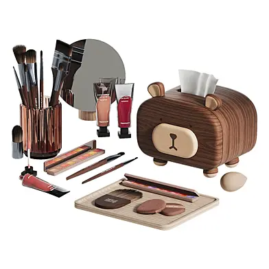 Decor set 2 Bear and cosmetics