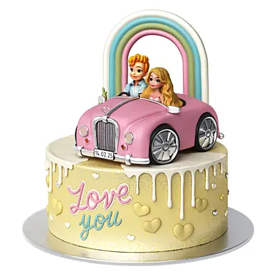 Cake "I love you"