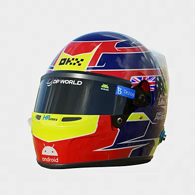 F1 Oscar Piastri Helmet 2023