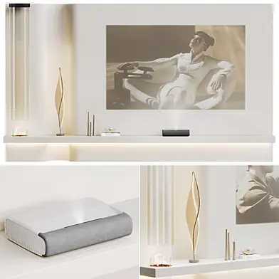 Samsung Laser Projector TV Wall