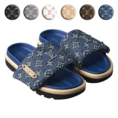 LouisVuitton Pool Pillow Mules Slippers